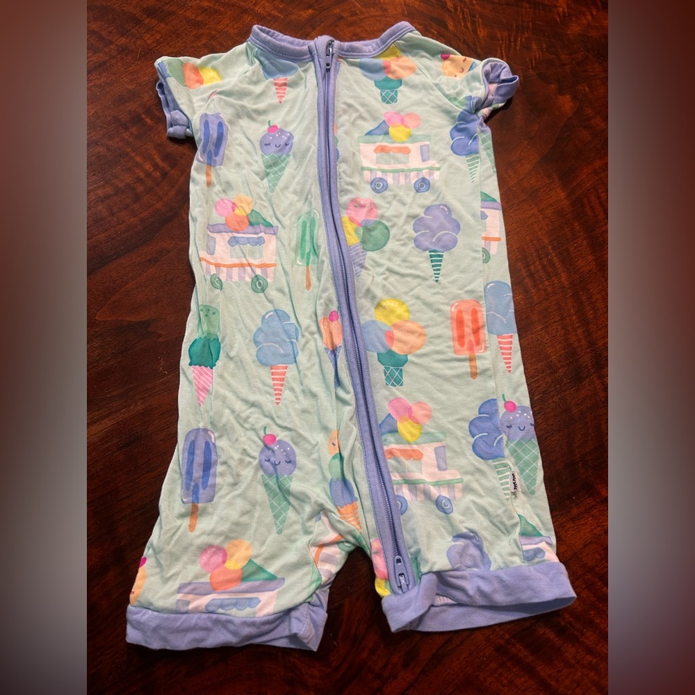 Little Sleepies Ice Cream shorty 12-18 months